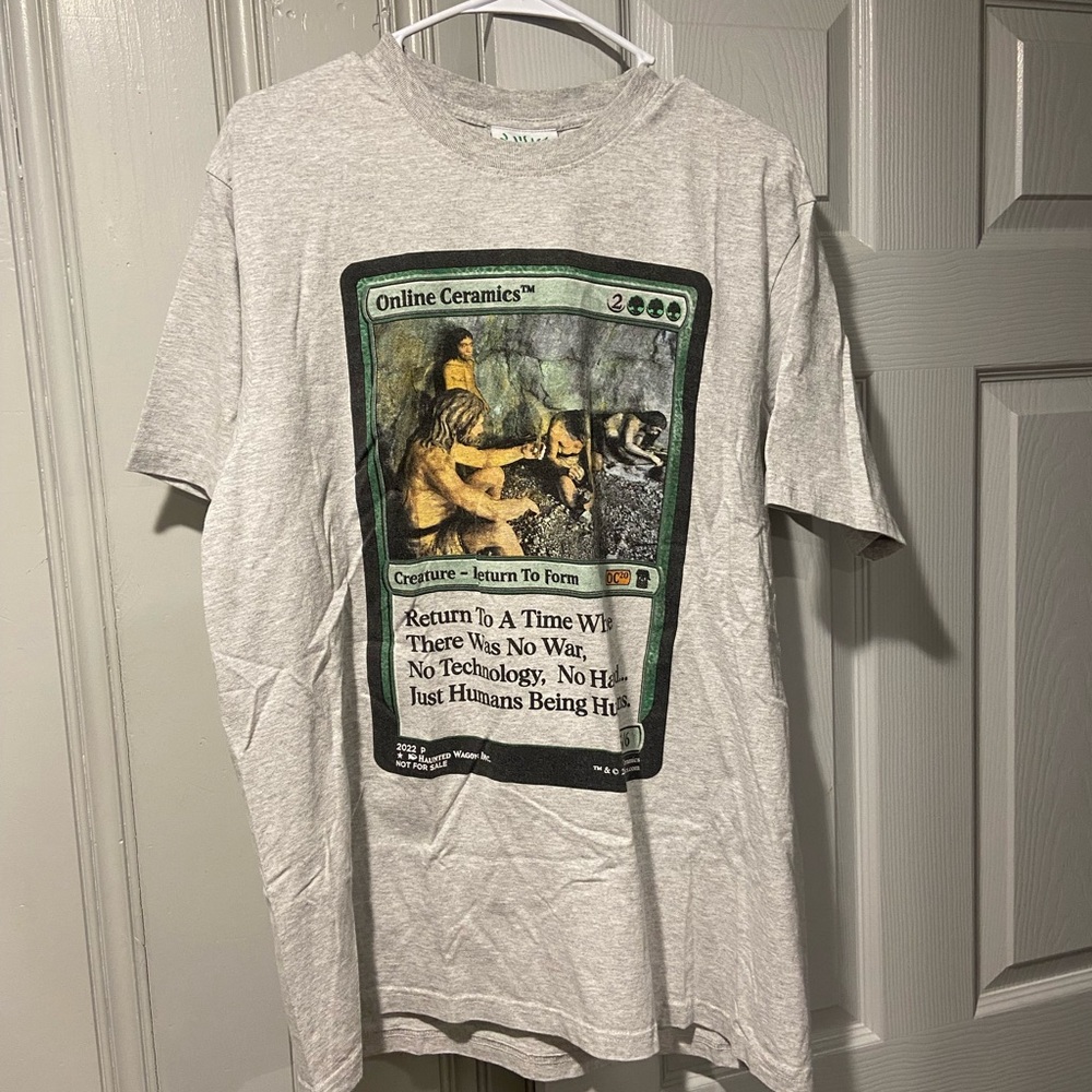 Online Ceramics Tee - Creature Card